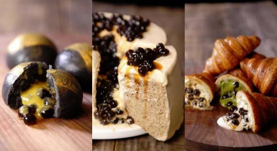 珍珠控完全可以吃到爽！晶华酒店推出珍奶戚风、珍奶爆浆可颂、珍珠黑金流沙包...一系列珍珠粉圆甜点疗愈登场 ,stylechina.com