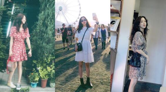 与好友闺蜜孔晓振同样具备高衣Q！被誉为微笑女王的韩星郑丽媛超逆龄的洋装穿搭技巧 ,stylechina.com