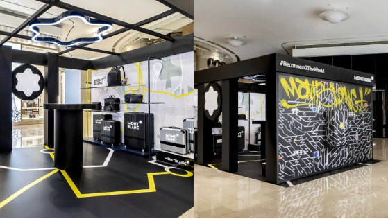 全亚洲第一间！品牌标志性的六角白星高挂，Montblanc万宝龙打造探索城市快闪店 ,stylechina.com