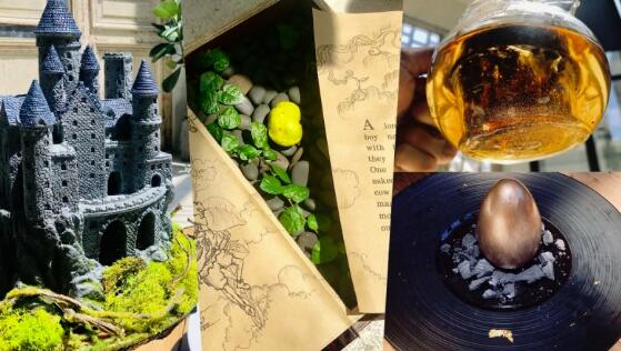 01.jpg 史上最梦幻的甜点!「Truffles Aroma舒服气息」以童话意境风格为主轴,打造出会冒烟的城堡「杰克与魔豆」、带来幸福的「青鸟」…… ,stylechina.com