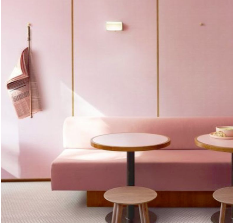 全球最粉红的PIZZA店！英国伦敦披萨「Humble Pizza」整间粉色装潢，完全是仙女们的天堂 ,stylechina.com