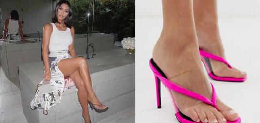 夹脚拖鞋加上一点高度立刻变时髦！日式禅味×欧美性感的「高跟夹脚拖鞋」今夏必备立刻买起来 ,stylechina.com