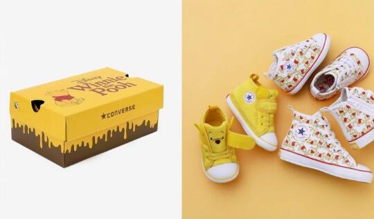 魔鬼毡打开是隐藏版维尼！CONVERSE X迪士尼推出小熊维尼联名系列，限定萌小孩童鞋尺寸 ,stylechina.com