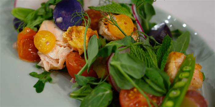 春天五香三文鱼沙拉 ,stylechina.com