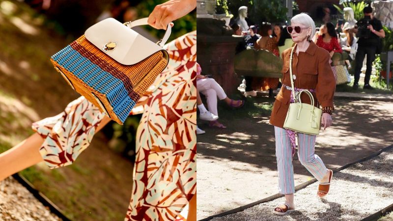 【纽约时装周】一起进入Kate Spade花园野餐，潮阿嬷Lyn Slater走上秀台演绎最新春夏系列 ,stylechina.com