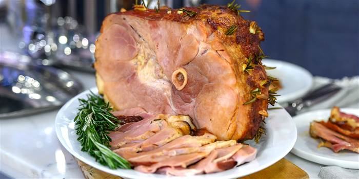 大蒜迷迭香慢炖火腿 ,stylechina.com