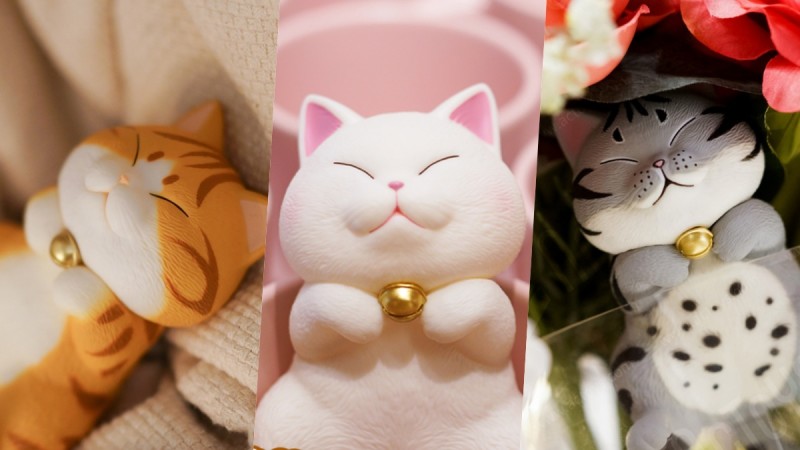 萌得无法无天！EMONTOYS X ACTOYS推「喵喵满袋：午睡时光」猫铃铛系列 ,stylechina.com