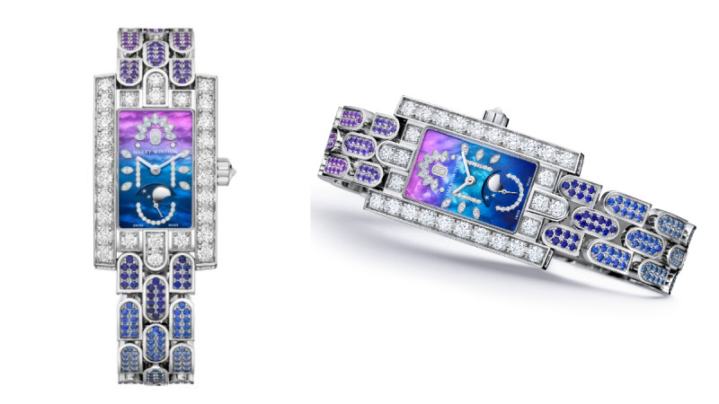 Harry Winston第五大道Avenue Classic20周年限量奢华钻表，诗意满点。 ,stylechina.com