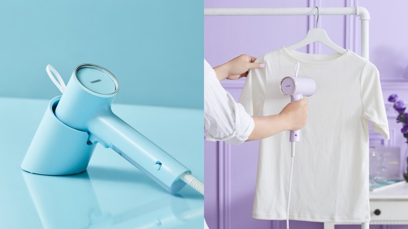 TWINBIRD「美型蒸气挂烫机」推出台湾限定粉嫩马卡龙4色！宛如吹风机轻巧外型，完全是女孩们的居家除皱新欢 ,stylechina.com