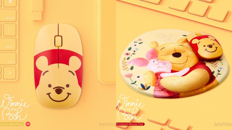 7-11全新小熊维尼超萌限定3C周边开卖！维尼无线滑鼠、滑鼠垫......加码《玩具总动员4》10款QQ鸭浴缸玩偶 ,stylechina.com