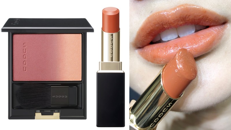 SUQQU梅田限定干燥玫瑰渐层颊彩+完熟柿子色口红太美！还有烛光限定圣诞彩妆 ,stylechina.com