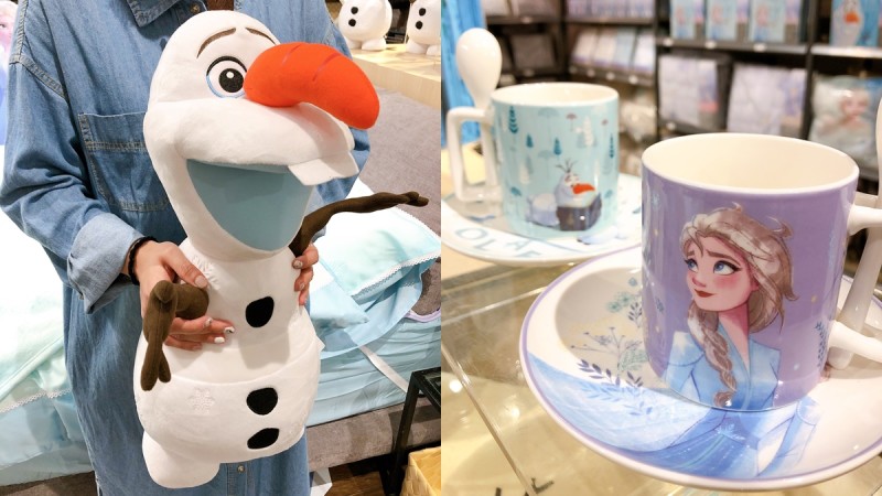 雪宝迷尖叫！「HOLA X冰雪奇缘」居家小物超可爱，雪宝玩偶鼻子、双手都可拆，杯盘、棉被让家变冰雪世界 ,stylechina.com