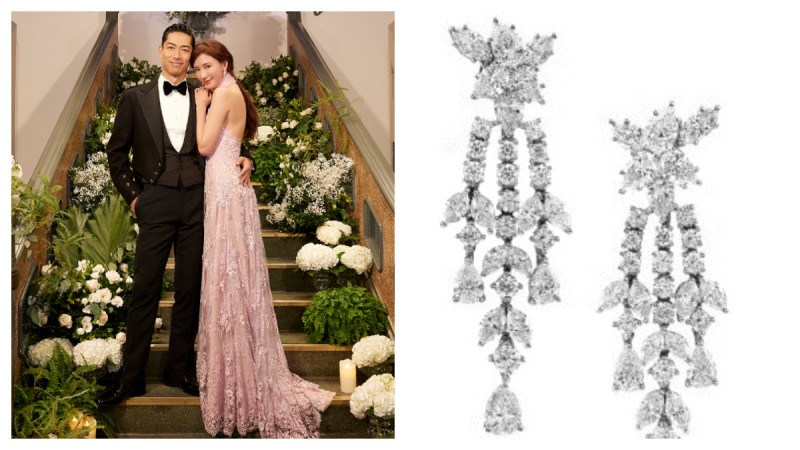 原来志玲姐姐也爱Harry Winston，台南喜宴送客与After Party 戴的钻石耳环真是美翻了！ ,stylechina.com