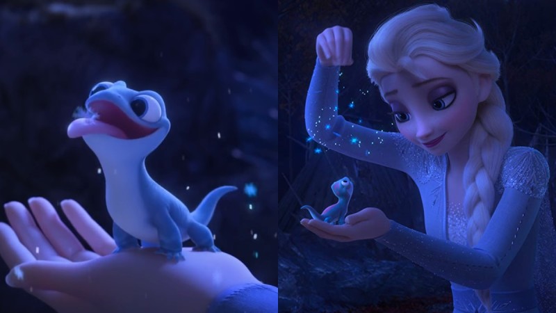 《冰雪奇缘2》呆萌程度不输雪宝啊！新角色火精灵蝾螈布鲁尼Bruni可爱登场，好想捧在手心养一只 ,stylechina.com