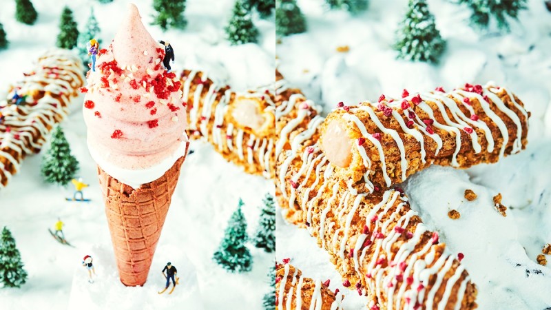 冬季限定！ZAKUZAKU棒棒泡芙推草莓系列雪莓口味、草莓巧可霜淇淋缤纷登场 ,stylechina.com