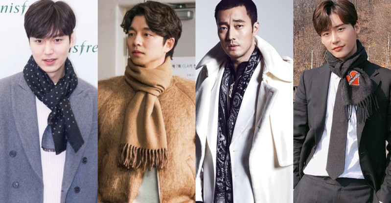想和他围同一条巾！从李敏镐到孔刘欧巴们的围巾风格，你最想和谁一起取暖？ ,stylechina.com