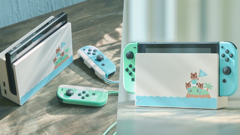 湖水绿限定色！任天堂Switch推「动物之森」限定版，清新配色与超萌图案好想买 ,stylechina.com