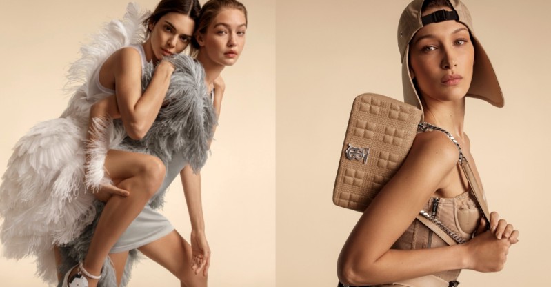 BURBERRY广告「超模姊妹花」Gigi Hadid、Bella Hadid合体不同框，Gigi背Kendall展现大姐大女力 ,stylechina.com