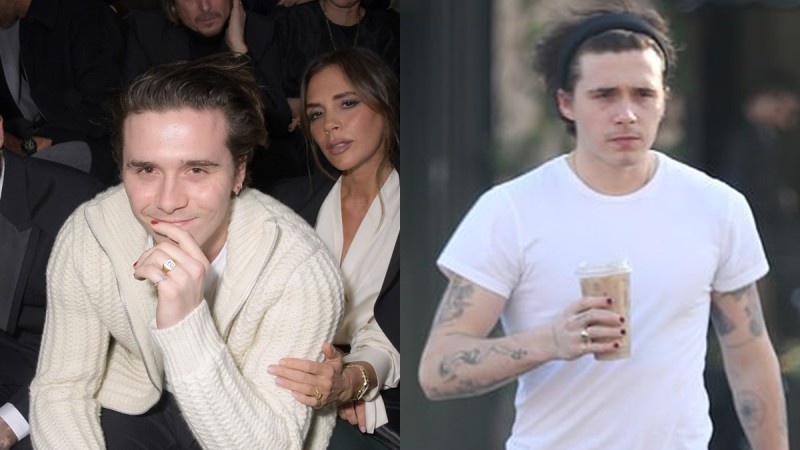 贝帅20岁长子布鲁克林贝克汉也疯指甲油！IG晒大红色指甲，还和女友是情侣色 ,stylechina.com