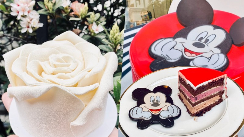 白色情人节首选！BAC推白玫瑰蛋糕、超萌米奇造型蛋糕，最适合白色情人节告白神器 ,stylechina.com