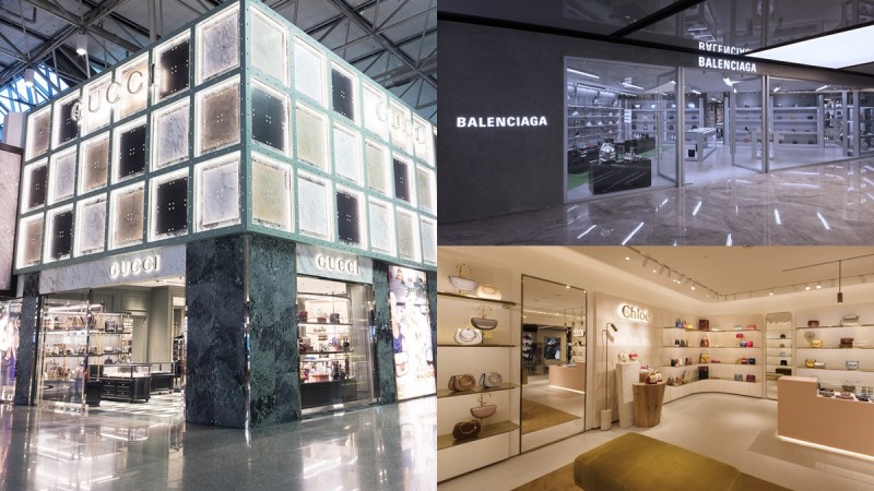 桃园机场多了这里可以逛！升恒昌打造500坪精品通廊，BALENCIAGA、Roger Vivier首次进入免税店 ,stylechina.com