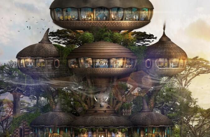 人类在亚洲的自然景观中肆虐，砍伐树木在最美丽的地方建造豪华度假胜地，并笼养野生动物来吸引游客 ,stylechina.com