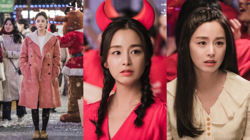 《鬼妈妈》金泰希「遇见真爱」呛辣恶魔战袍，竟只要3,000元有找！每集都穿双层大衣搭配趴趴走，戏服超省事～ ,stylechina.com