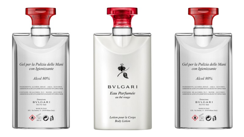 宝格丽捐显微镜助攻意大利新冠疫苗开发！香水生产线投入生产干洗手，红茶乳液瓶改装酒精凝胶 ,stylechina.com