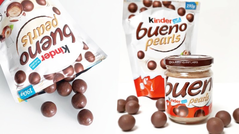 缤纷乐版麦提莎巧克力！健达推出Bueno Pearls巧克力球，浓郁榛果酱夹心超诱人 ,stylechina.com