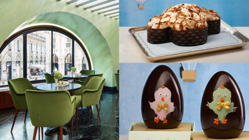 200年历史「米兰最美甜点店」Marchesi 1824为抗疫工作加油！送出复活节和平鸽蛋糕体恤第一线医护人员 ,stylechina.com