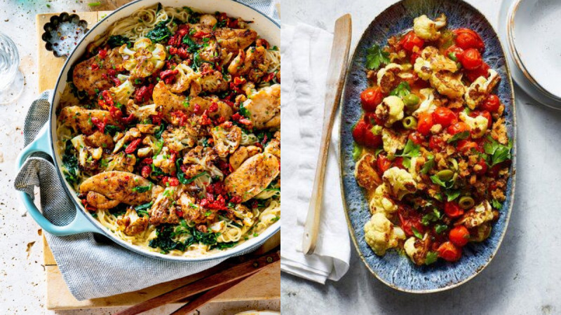 慢煎黑胡椒嫩鸡佐绿花椰菜撒上圣女小番茄一道满足味蕾的低脂家常料理做法在这！ ,stylechina.com