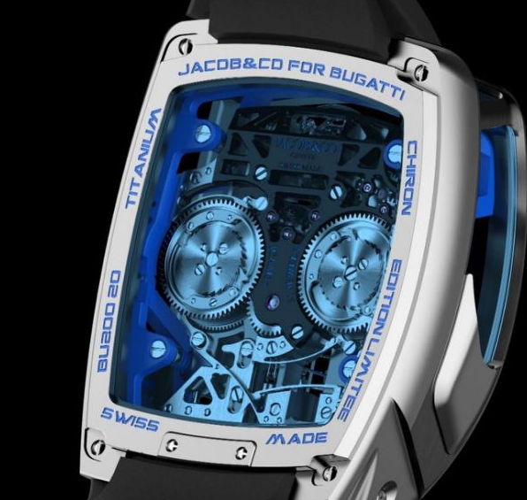 布加迪·凯龙（Bugatti Chiron）灵感来自价值28万美元的W-16型手表 ,stylechina.com