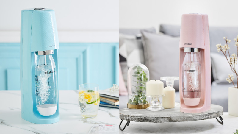 爱喝气泡水的人都要有一台！Sodastream气泡水机冰河蓝、芭蕾粉色梦幻破表，在家就能调制各式气泡饮 ,stylechina.com