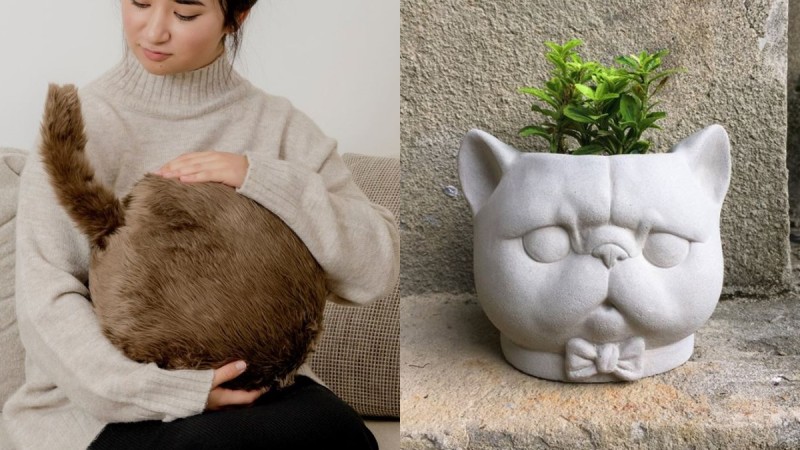 猫奴们快带回家！Pinkoi五大暖心小物推荐：摇尾巴机器人、扁脸猫盆栽，每天疗愈你的疲惫身心 ,stylechina.com