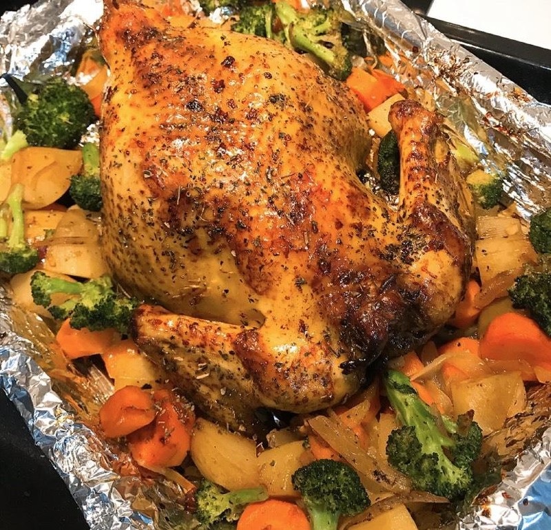 鲜嫩多汁、一次就可以试成功的”低脂烤鸡大拼盘料理”做法来了！趁着周末假期吃顿大餐吧！ ,stylechina.com