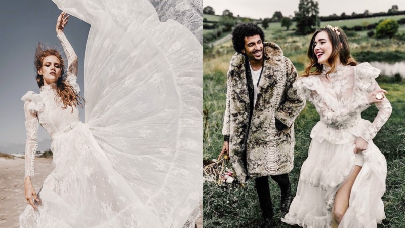 英国婚纱品牌Katya Katya—以浪漫不羁的波希米亚风格婚纱，抓住准新娘的心！ ,stylechina.com