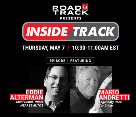 引入Inside Track Road＆Track主持的虚拟问答系列 ,stylechina.com