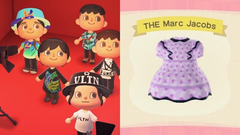 《动物森友会》让时尚梦成真！免费穿上正版Valentino、Marc Jaocbs当季款，26款设计通通要收 ,stylechina.com