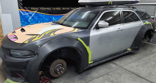 制作此套件从未有过的道奇万能Hellcat宽体旅行车 ,stylechina.com