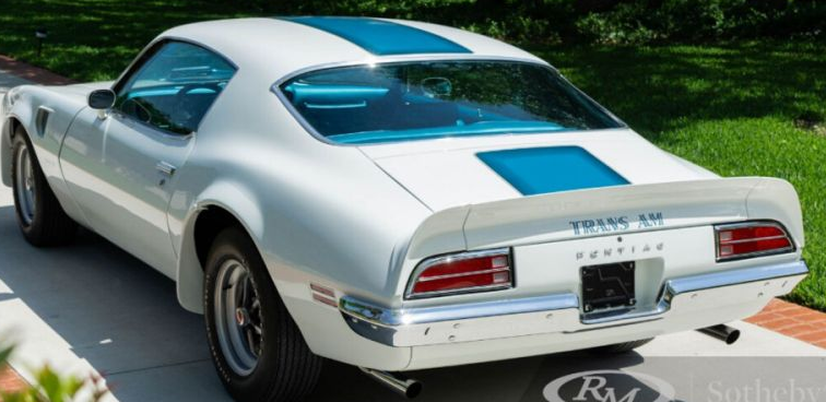 1970年Pontiac Trans Am-Matching参加拍卖会 ,stylechina.com