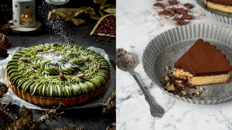 甜点控必吃！深夜里的法国手工甜点X创义面推联名限定甜点，招牌生巧克力、抹茶红豆塔免排队这里吃 ,stylechina.com