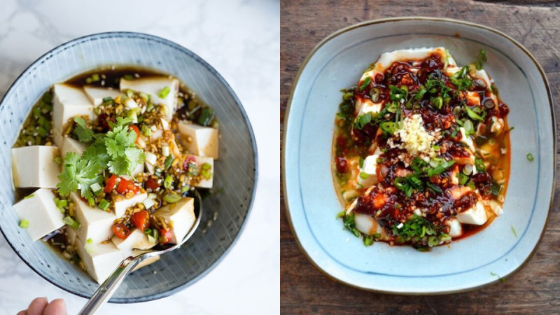 一道夏日低脂餐来了—香嫩滑凉拌豆腐料理，既饱腹又有高蛋白，减肥的人别错过！ ,stylechina.com