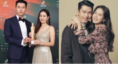 【2020 第56届百想艺术大赏】《爱的迫降》高甜CP 玄彬、孙艺珍人气演员奖终于合体，神仙银幕情侣粉丝跪求直接结婚！ ,stylechina.com