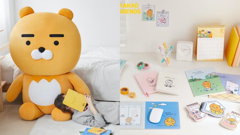 5ED5EAA73D8651591077543.jpeg 莱恩来了!KAKAO FRIENDS华山期间限定店156公分的莱恩玩偶登场,超过800样超萌商品一次展出 ,stylechina.com