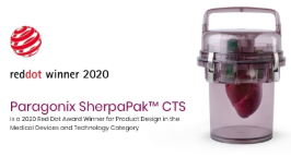 Paragonix Technologies凭借新颖的器官运输系统获得令人垂涎的国际设计奖 中网时尚,stylechina.com