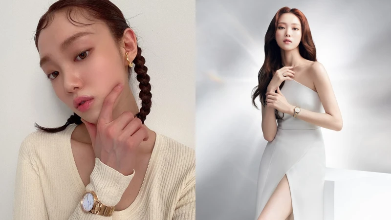 李圣经抢先入手！DW全新Iconic Link Lumine钢表，施华洛世奇表盘、玫瑰金撞色极光银表带奢华不老气 中网时尚,stylechina.com