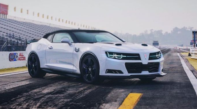 渲染显示了现代庞蒂亚克火鸟的逼真的版本 中网时尚,stylechina.com