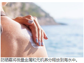 防晒霜将金属和养分释放到海水中 中网时尚,stylechina.com
