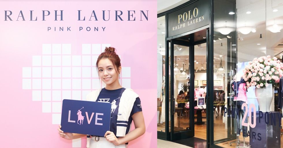 Ralph Lauren Pink Pony国际抗癌活动20岁了！宋芸桦邀你一起穿上最有爱的粉红小马T恤一起为爱引言 中网时尚,stylechina.com