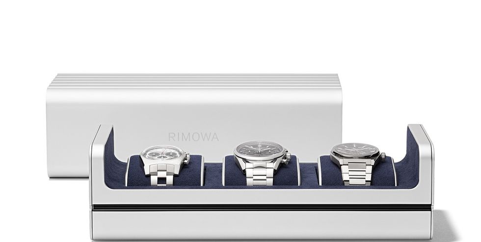 RIMOWA把行李箱缩小了？！推出史上最小铝合金表盒搭配绒布内衬，爱表的顶级出游装备就是它！ 中网时尚,stylechina.com